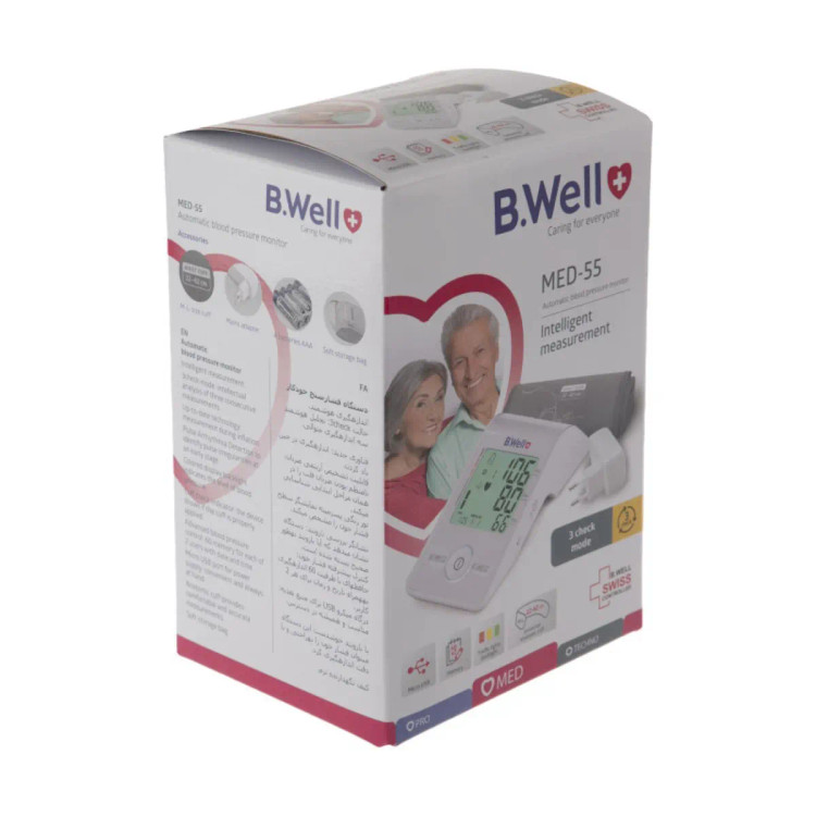 فشارسنج دیجیتالی بازویی بی ول b.well Med55