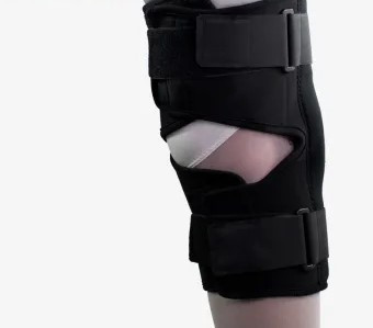 زانوبند طبی سما طب پاکان مدل مفصلدار قابل تنظیم کد 5017