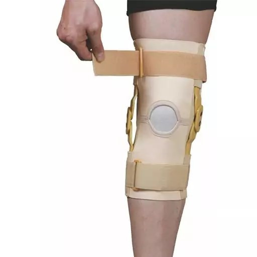 زانوبند طبی سما طب پاکان مدل مفصلدار کشی کد 5012