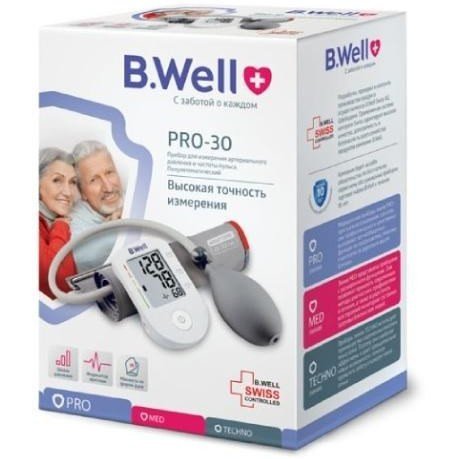 فشارسنج نیمه اتومات بازویی بی ول B.well Pro-30